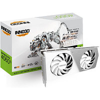 Inno3D GeForce RTX 4060Ti Twn X2 OC White 16GB видеокарта (N406T2-16D6X-178055W)