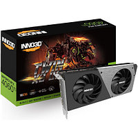 Inno3D GeForce RTX 4060Ti Twn X2 OC 16GB видеокарта (N406T2-16D6X-178055N)