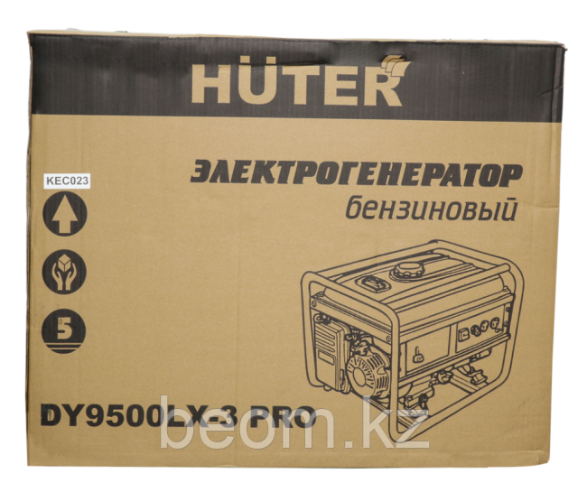 Бензиновый генератор Huter DY9500LX-3 PRO (8000 Вт | 220/380 В) электростартер - фото 10 - id-p110356442