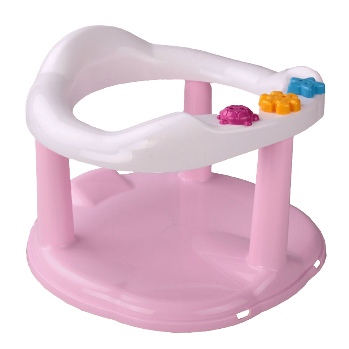 Сиденье в ванну на присосках детское М6069 розовая