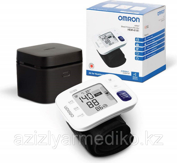 Тонометр Omron RS4 HEM-6181-E автоматический на запястье - фото 2 - id-p110367663