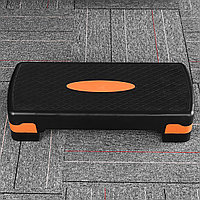 Степ доска для фитнеса аэробики / степ платформа оранжевая