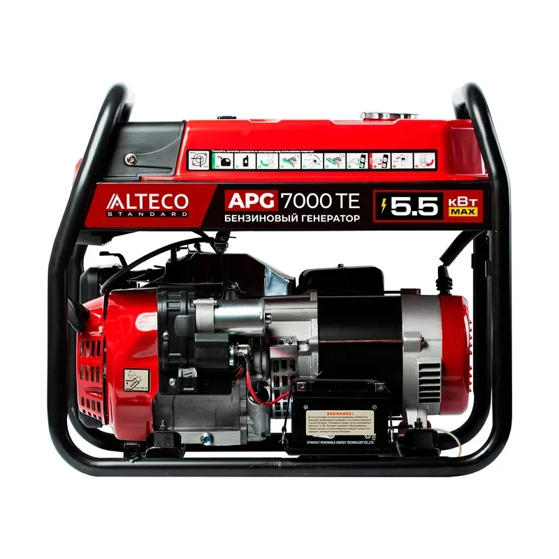 Бензиновый генератор ALTECO APG-7000TE (N) / 5кВт / 220/380В - фото 5 - id-p110357388
