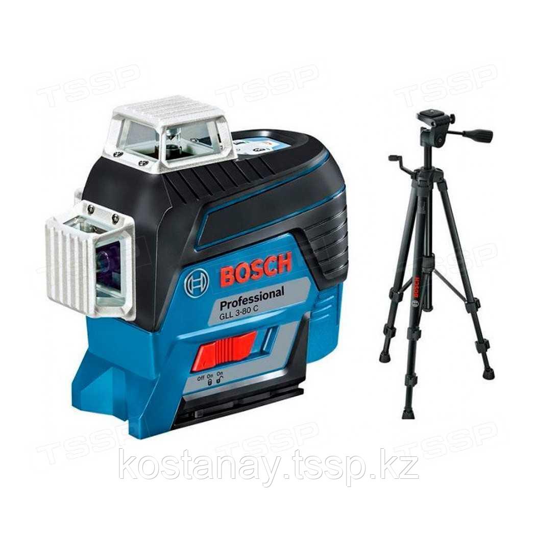 Построитель плоскостей Bosch GLL 3-80 C + BT 150 Professional 0601063R01 - фото 1 - id-p110278813