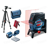 Bosch GCL 2-50 C Professional лазерлік аралас нивелирі + RM2 бекіткіші + BT 150 штативі + арналған құлақша