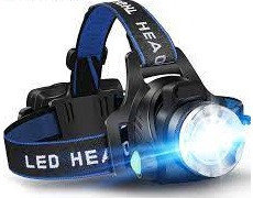 Налобный фонарь HIGH POWER HEADLAMP CYZ-F11 Синий