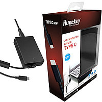 Блок питания ноутбука 60W MAX Huntkey TYPE-C 60W, 19.5VDC, совместим с MacBook и смартфонами