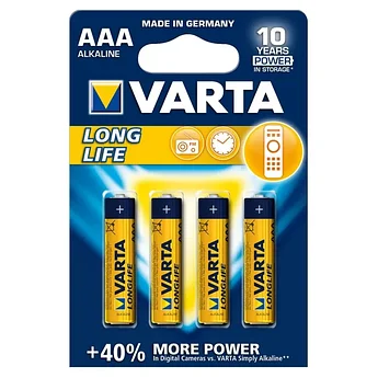 Батарейка Longlife Micro Varta 1.5V - LR03/AAA (4 шт)