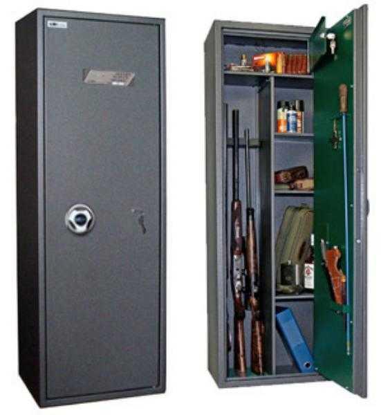 Сейф для хранения оружия MAXI 5P EM/K3 - фото 1 - id-p110374251