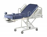 Кровать медицинская для родовспоможения КМР139-МСК в комплекте с боковыми ограждениями, матрацем (регулировка