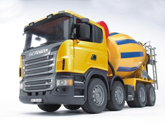 Bruder Игрушечная Бетономешалка Scania (Брудер)