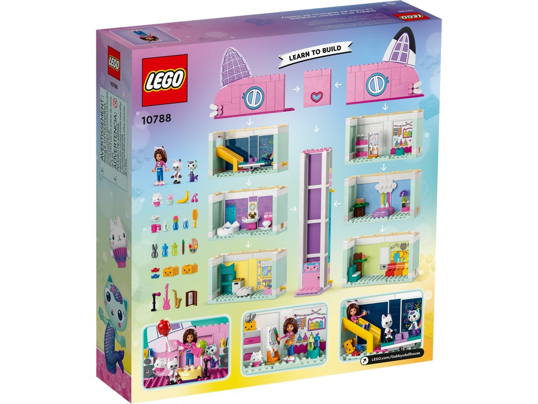 10788 Lego Gabby's DollHouse Кукольный домик Габби Лего Кукольный домик Габби - фото 2 - id-p110208026