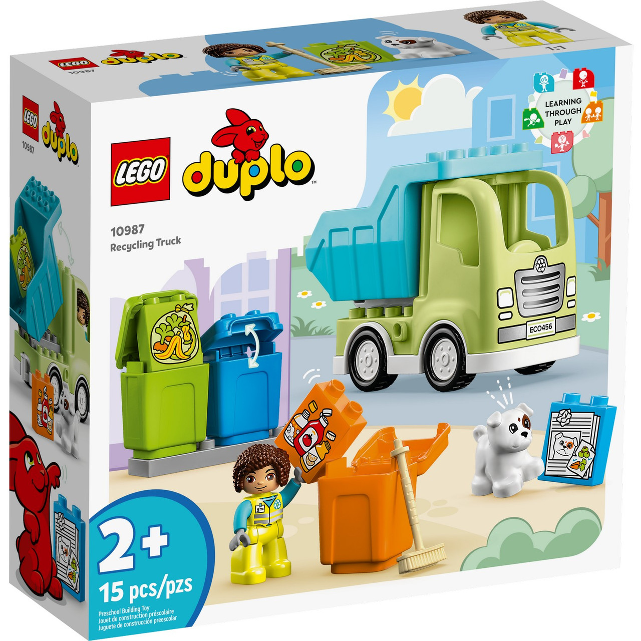 10987 Lego Duplo Утилизационный грузовик, Лего Дупло
