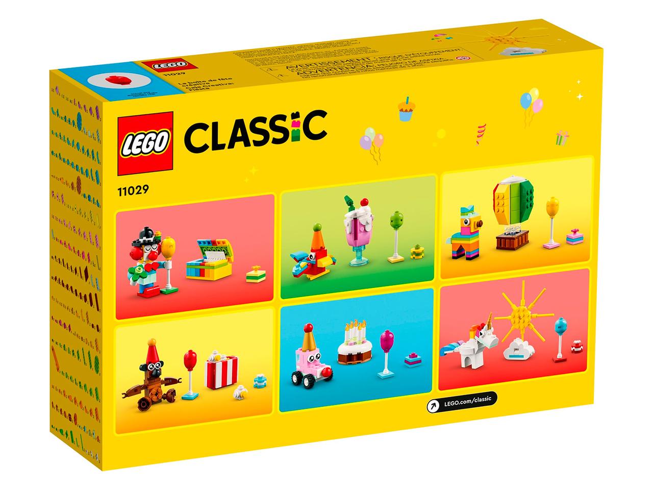 11029 Lego Classic Творческая коробка для вечеринок, Лего Классика - фото 2 - id-p109032201