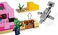 21247 Lego Minecraft Дом аксолотля Лего Майнкрафт, фото 6