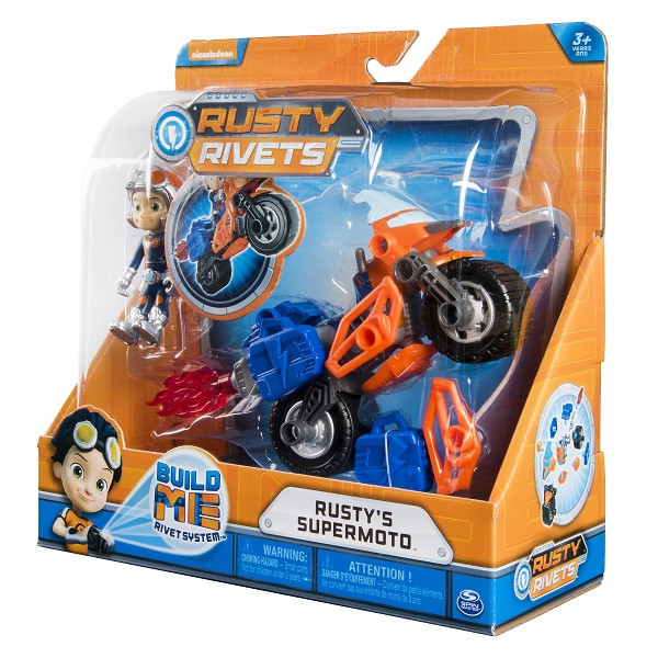 Rusty Rivets Игровой набор "Построй Мотоцикл Расти", Расти-механик - фото 3 - id-p109313688