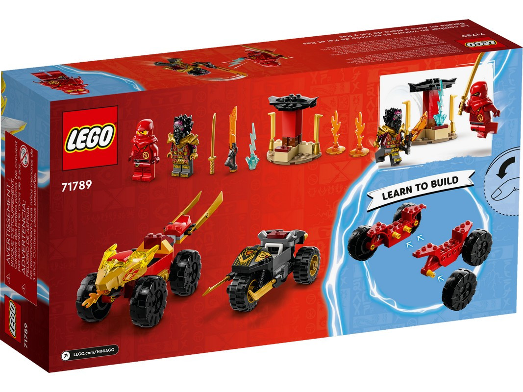 71789 Lego Ninjago Битва Кая и Раса, Лего Ниндзяго - фото 2 - id-p108618289