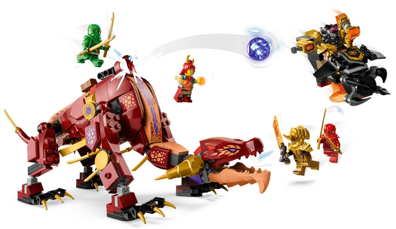 71793 Lego Ninjago Трансформация Лавового дракона, Лего Ниндзяго - фото 4 - id-p108618293