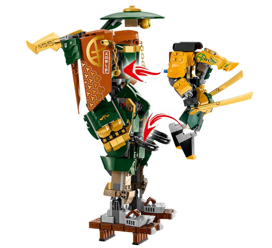 71794 Lego Ninjago Мехи Ллойда и Арина, Лего Ниндзяго - фото 5 - id-p108618294