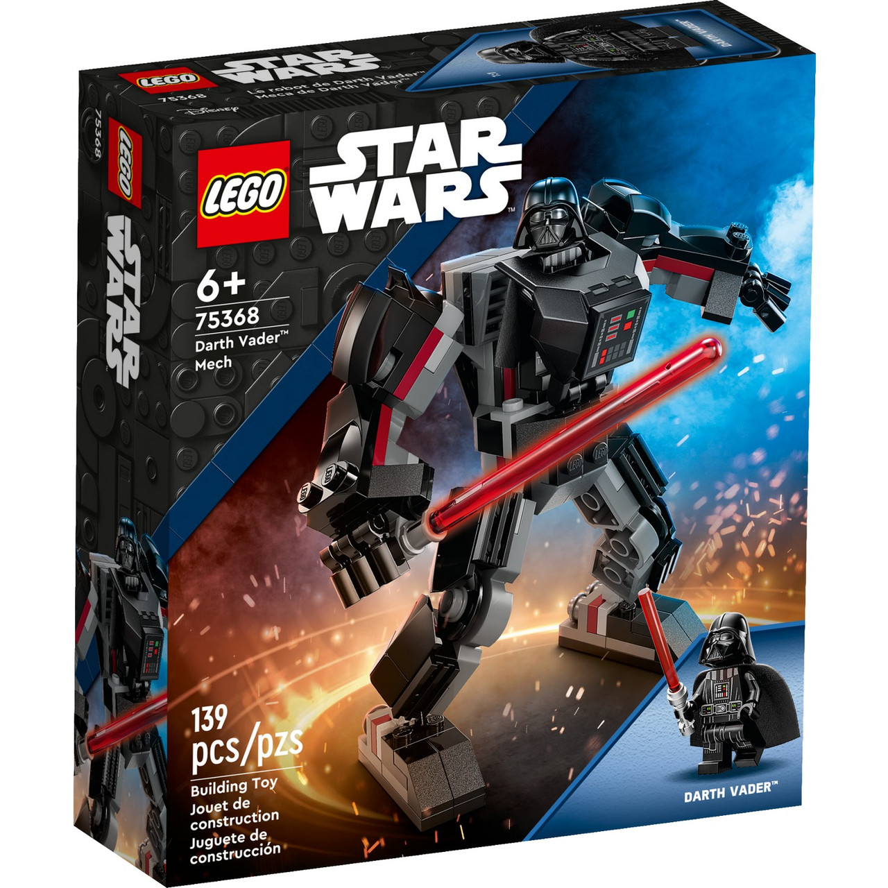 75368 Lego Star Wars Робот Дарт Вейдер Лего Звездные войны