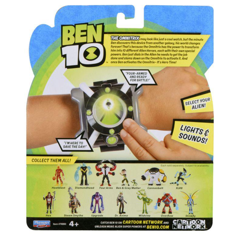 Ben 10 Детские наручные часы Бен 10 - Омнитрикс (свет, звук) - фото 3 - id-p109313473