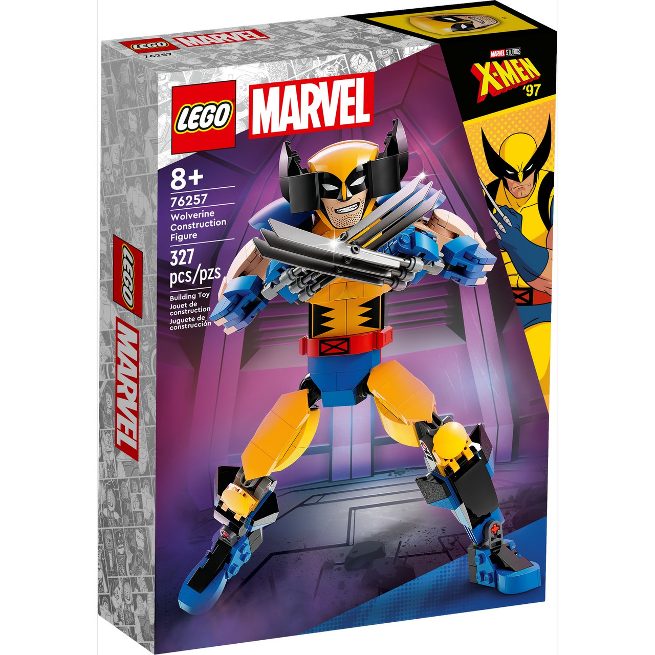 76257 Lego Super Heroes Строительная фигурка Росомахи, Лего Супергерои Marvel