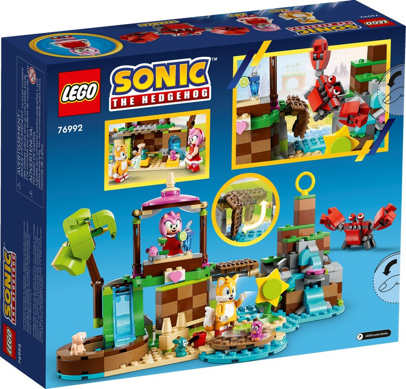 76992 Lego Sonic Остров спасения животных Эми Лего Соник - фото 2 - id-p110208040