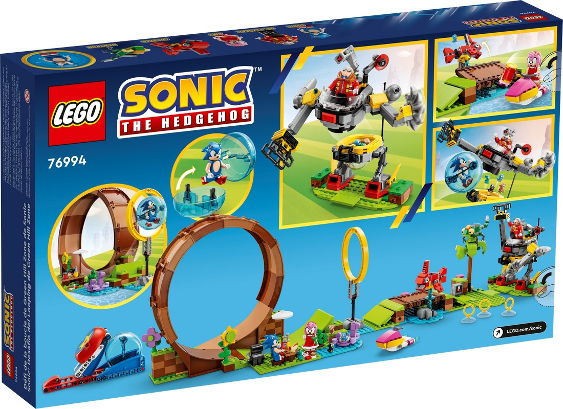 76994 Lego Sonic Испытание Зоны Зеленого холма Соника Лего Соник - фото 2 - id-p110208042