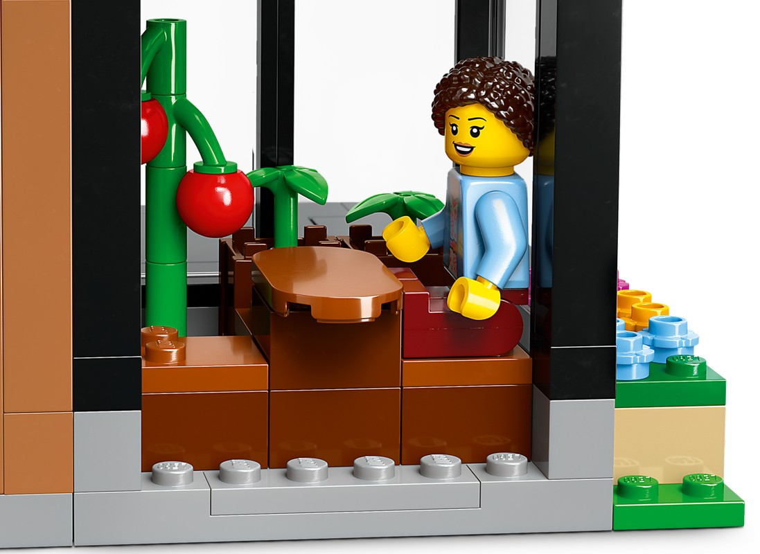 60398 Lego City Семейный дом и электромобиль, Лего Город Сити - фото 5 - id-p108608694