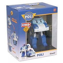 Robocar Poli Машинка-трансформер Поли, 7,5 см.