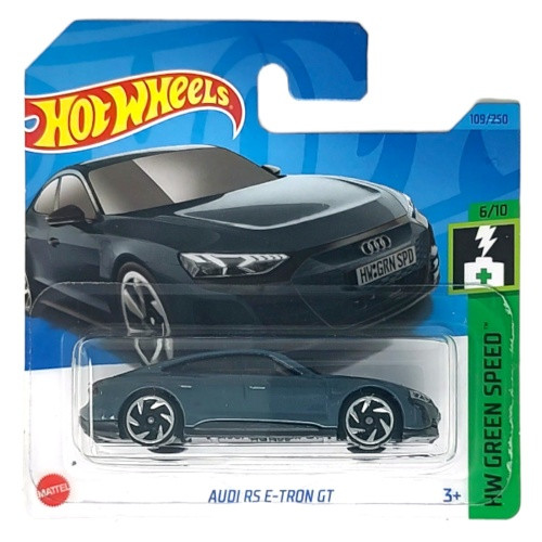 Hot Wheels Модель Audi RS E-Tron GT, мокрый асфальт