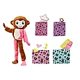 Barbie Друзья из джунглей Милашка-проявляшка Кукла Обезьяна Барби, Cutie Reveal HKR01, фото 3
