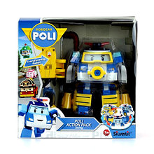 Robocar Poli Поли-трансформер с костюмом водолаза, 10 см