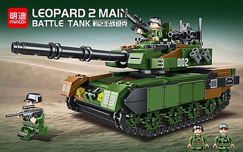 Mingdi 9010 Конструктор Боевой танк Леопард 2, 463 дет.