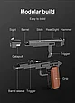 Cada C81012W Конструктор Пистолет Colt M1911, 332 дет., фото 5