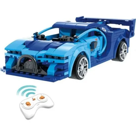Cada C51073W Радиоуправляемый Конструктор спортивный автомобиль Blue Race Car. 325 дет. - фото 2 - id-p110370689