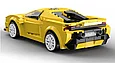Cada C51074W Радиоуправляемый Конструктор гоночный автомобиль EVO желтый. 325 дет., фото 4