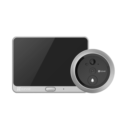 Комплект домофона DP2C EZVIZ Беспроводной дверной глазок на аккумуляторе с подключением на смартфон