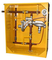 Газорегуляторный пункт шкафной ГРПШ-10МС с регулятором РДГК-10М