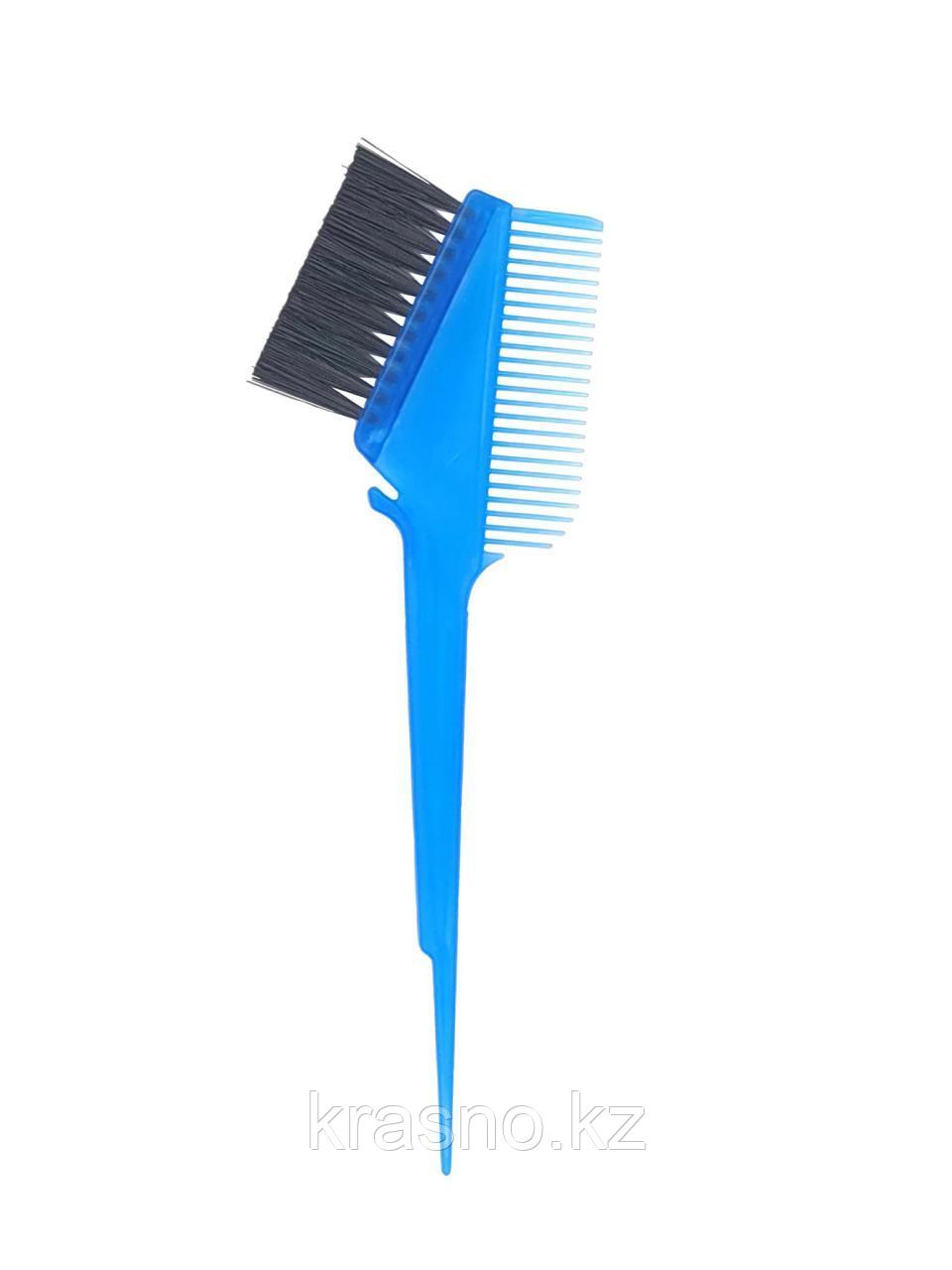 Кисть парикмахерская для окрашивания двусторонняя голубая TRCY - фото 1 - id-p110382635