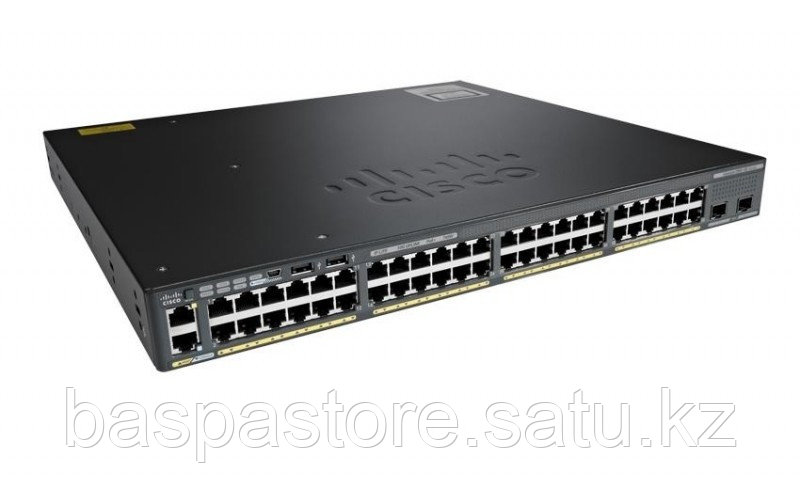 Коммутатор Cisco WS-C2960X-48TS-LL Catalyst 48 GigE, 2 x 1G SFP, LAN Lite - фото 1 - id-p110383877