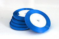 Лента атласная для прошивки документов, синяя, 0.7-1 мм