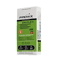 Клей для керамогранита и крупноформатной плитки PREMIX C4 EXPRESS 25 кг