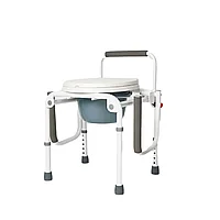 Кресло-туалет с санитарным оснащением dy02800 (регулируемая высота)
