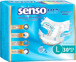 Подгузники для взрослых Senso MED Large L