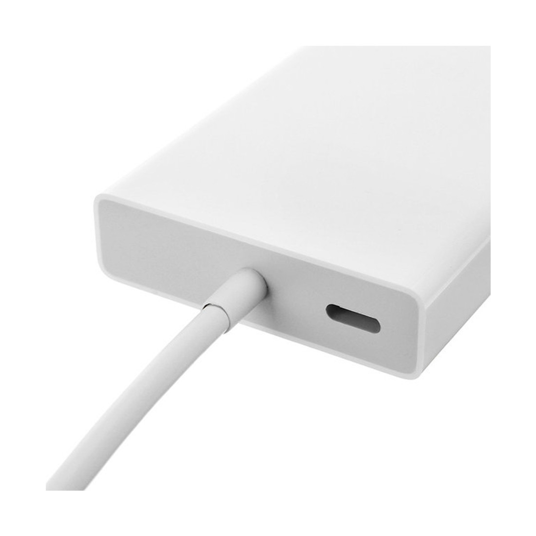 Универсальный расширитель Type-C Xiaomi 2 VGA Hub Gigabit Ethernet Multi Adapter Белый - фото 3 - id-p110388413