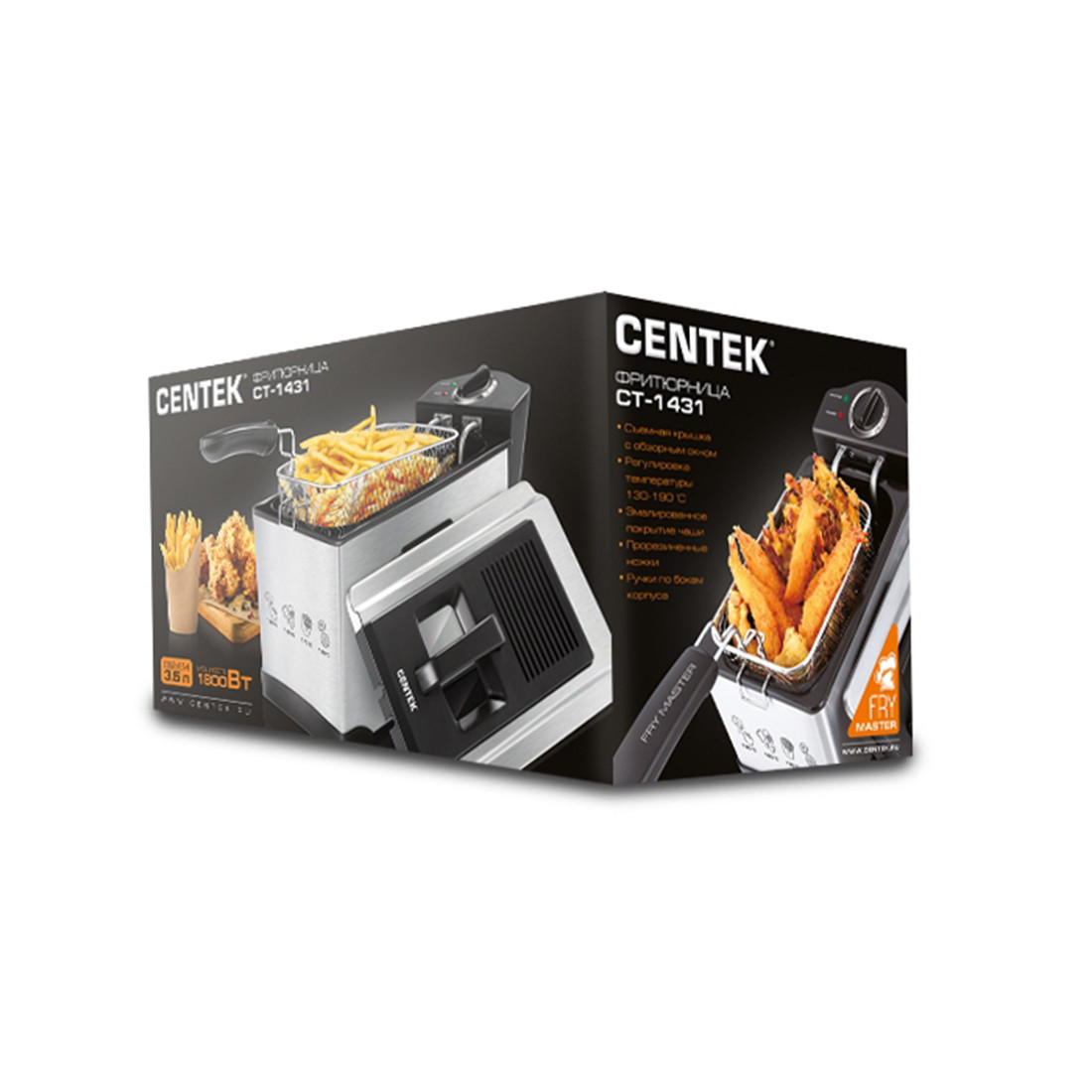 Фритюрница Centek CT-1431 - фото 3 - id-p110395266