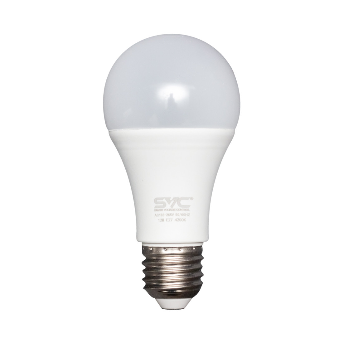 Эл. лампа светодиодная SVC LED A60-12W-E27-4200K, Нейтральный - фото 1 - id-p109305796