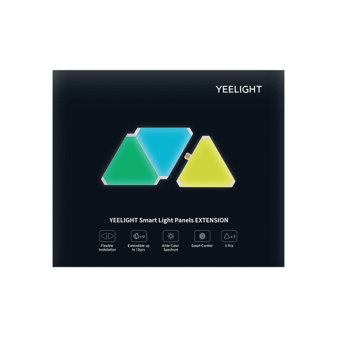 Световая панель Yeelight Smart Light Panels 3pcs Extension - фото 1 - id-p110397265