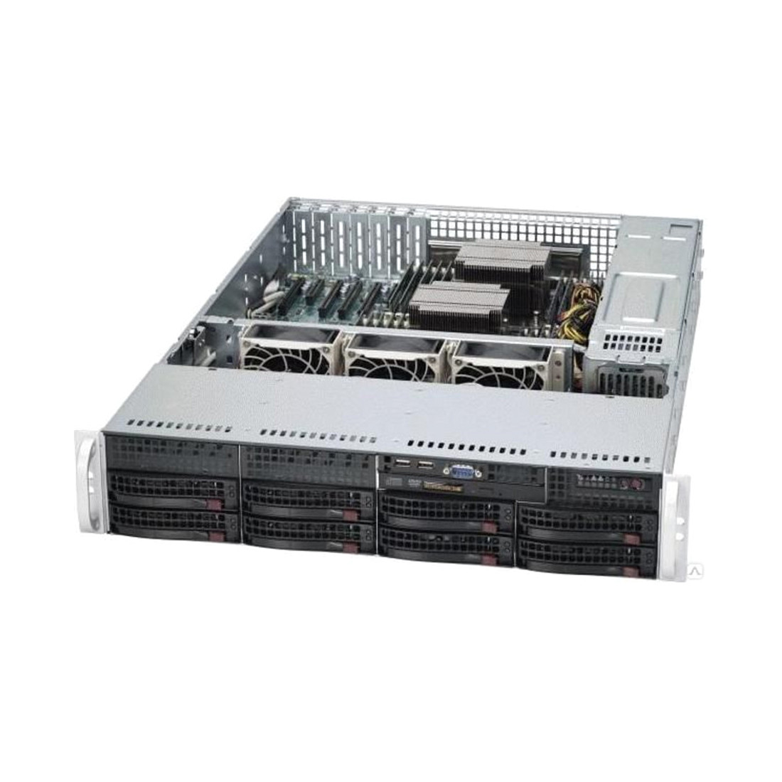 Серверное шасси Supermicro CSE-825TQC-R802LPB - фото 3 - id-p110395910